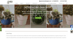 Desktop Screenshot of gaiapottery.in